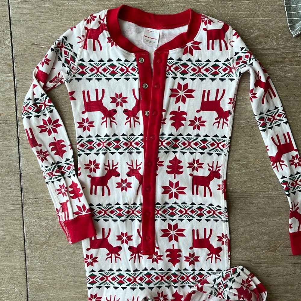 Hanna Andersson onesie pajamas